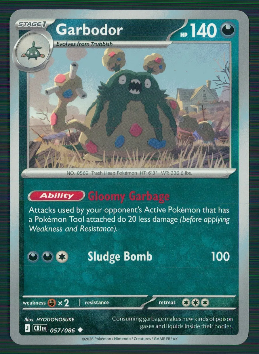 Garbodor Chaos Rising #57