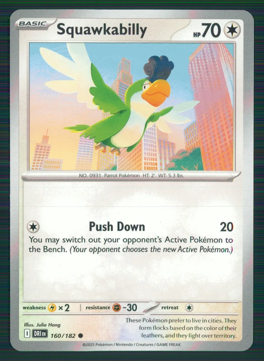 Squawkabilly Destined Rivals #160