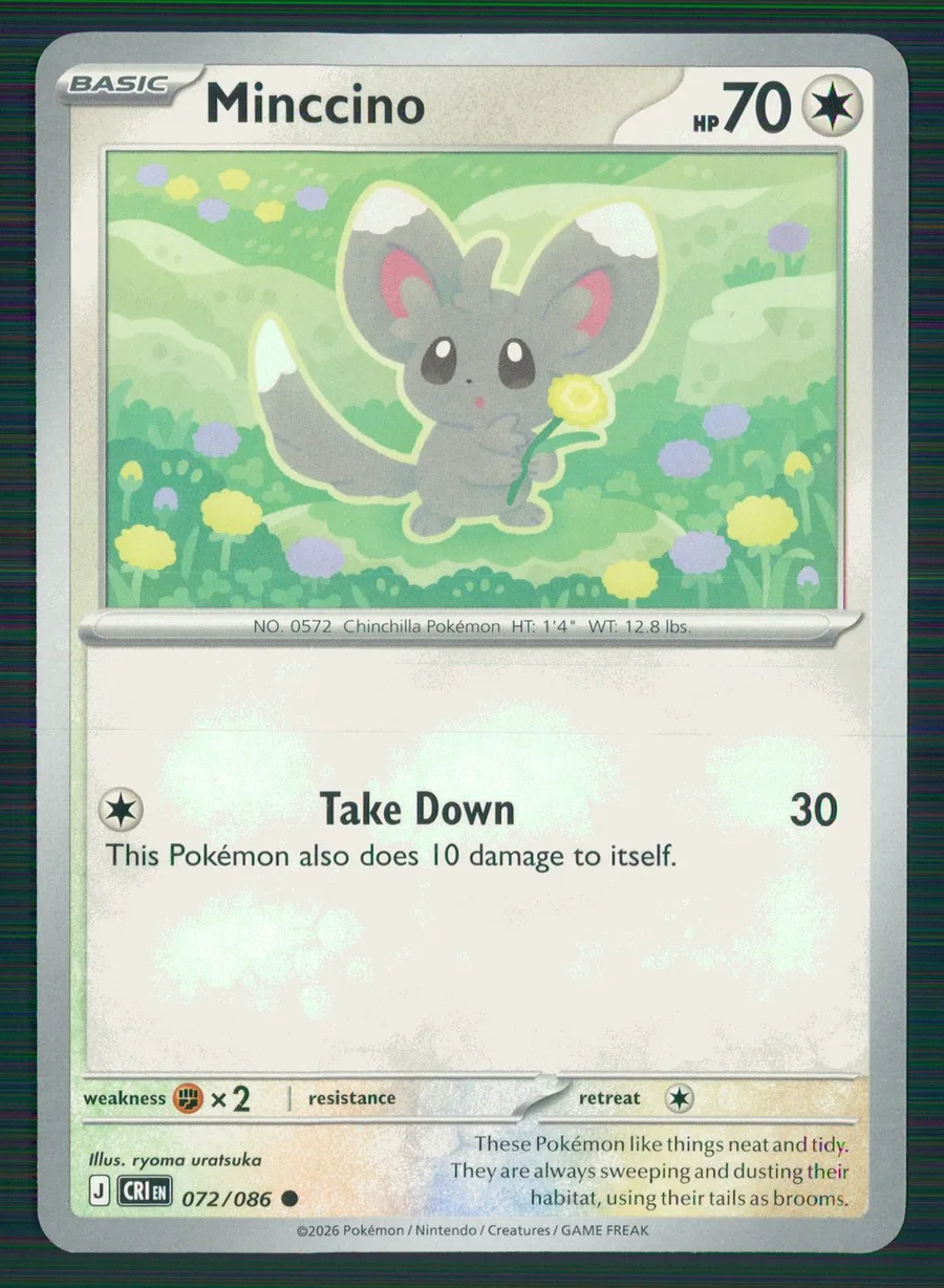 Minccino Chaos Rising #72