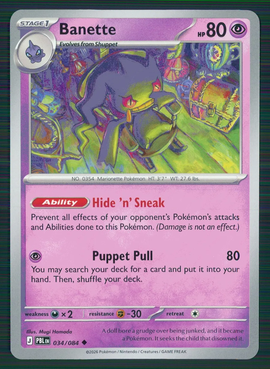 Banette Pitch Black #34
