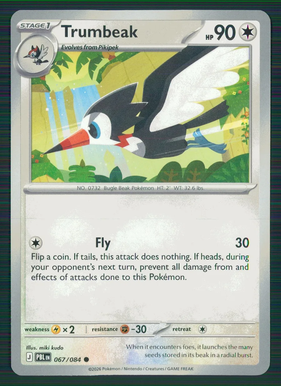 Trumbeak Pitch Black #67