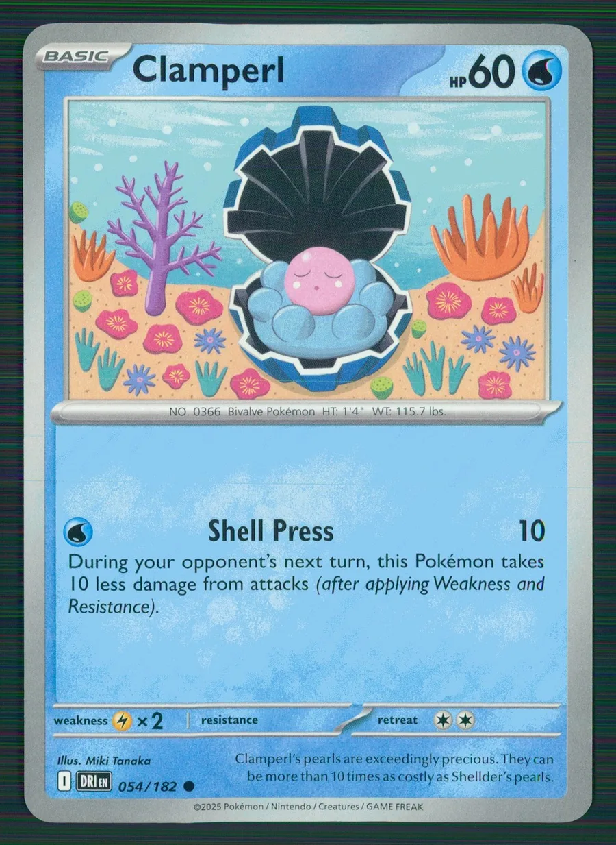 Clamperl Destined Rivals #54