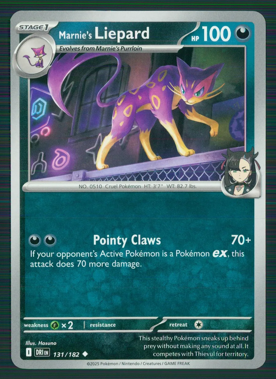 Marnie's Liepard Destined Rivals #131