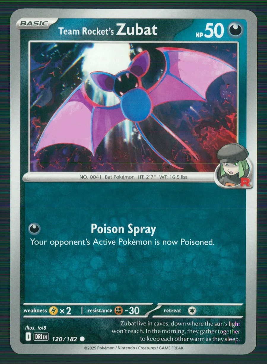 Team Rocket's Zubat Destined Rivals #120