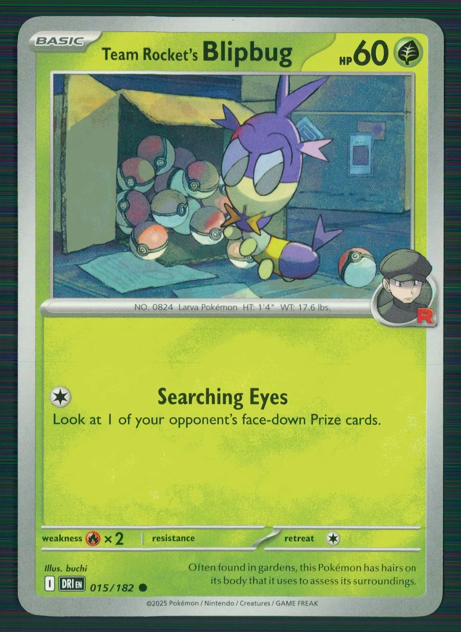 Team Rocket's Blipbug Destined Rivals #15
