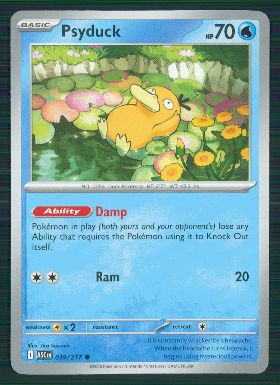 Psyduck Ascended Heroes #39