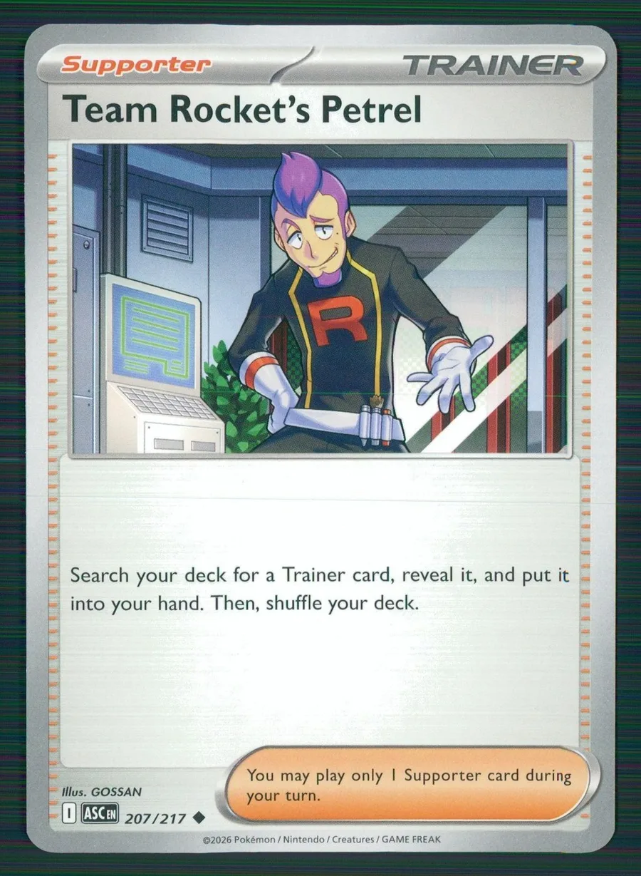 Team Rocket's Petrel Ascended Heroes #207
