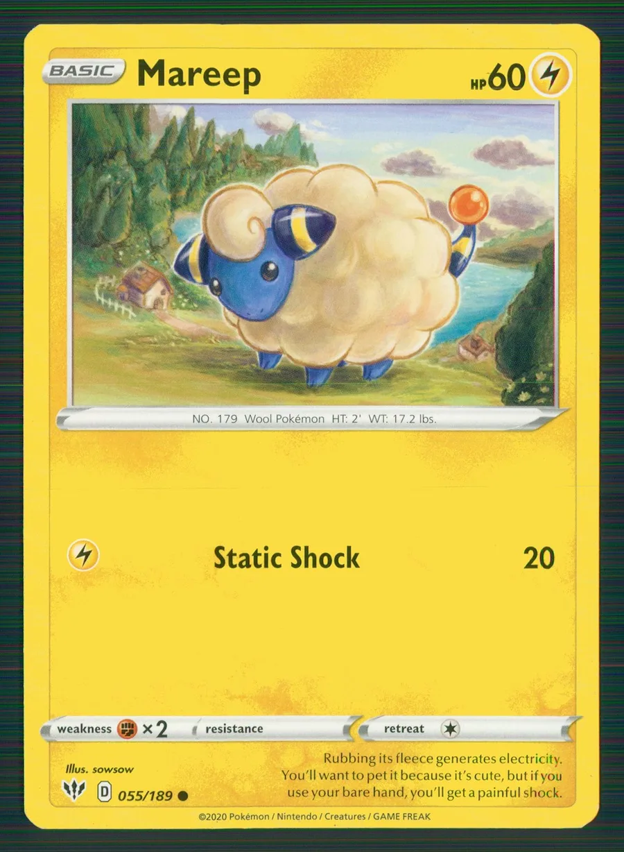 Mareep Darkness Ablaze #55