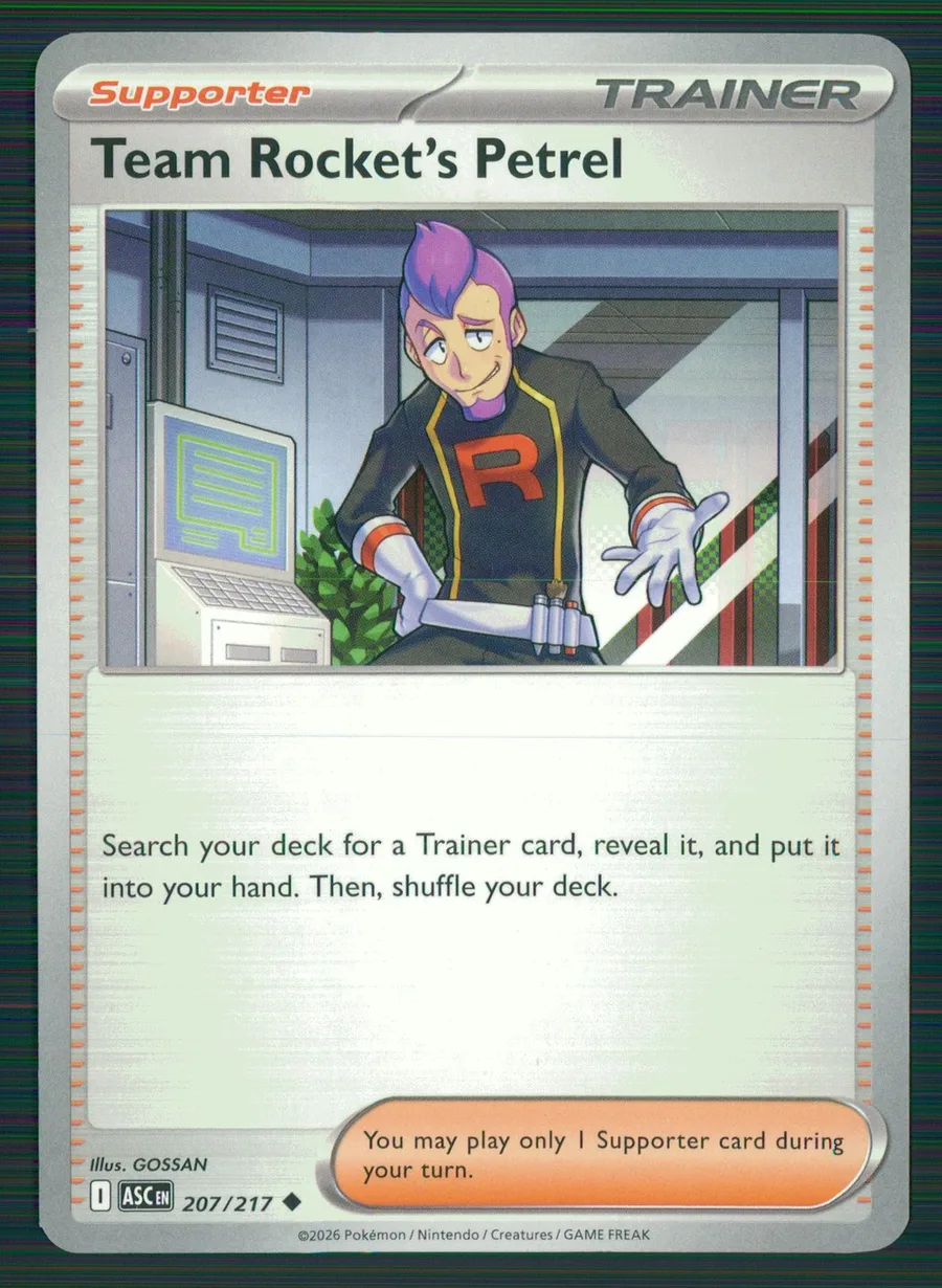 Team Rocket's Petrel Ascended Heroes #207
