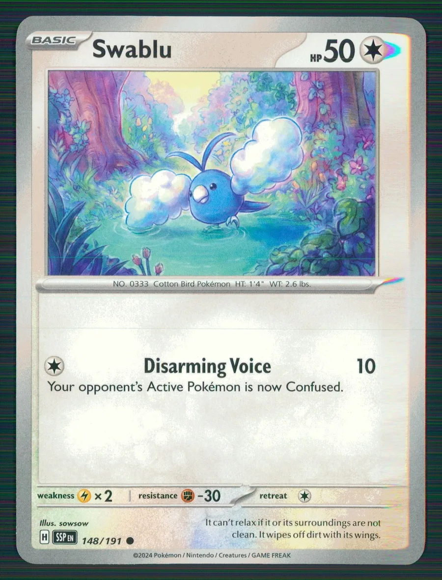 Swablu Surging Sparks #148