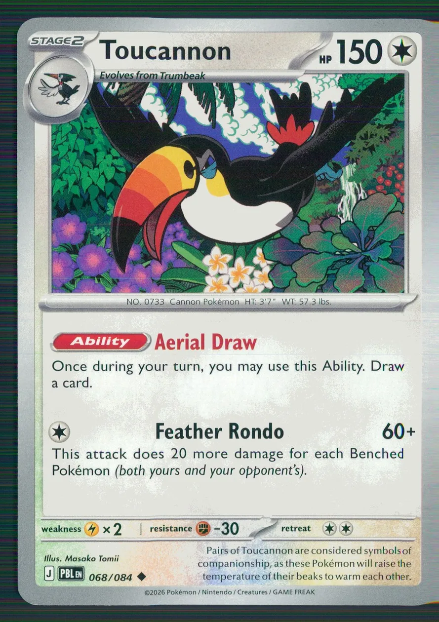 Toucannon Pitch Black #68