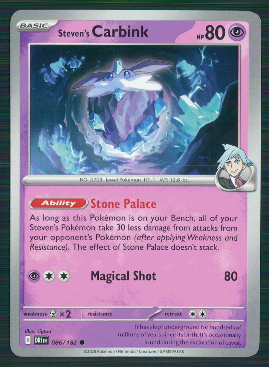 Steven's Carbink Destined Rivals #86