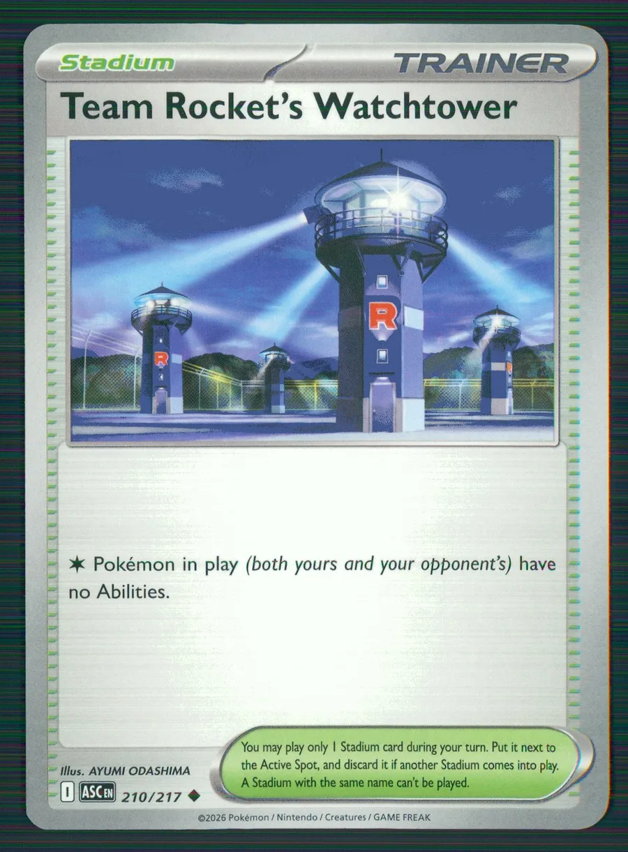 Team Rocket's Watchtower Ascended Heroes #210