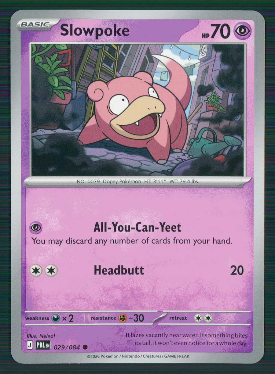 Slowpoke Pitch Black #29