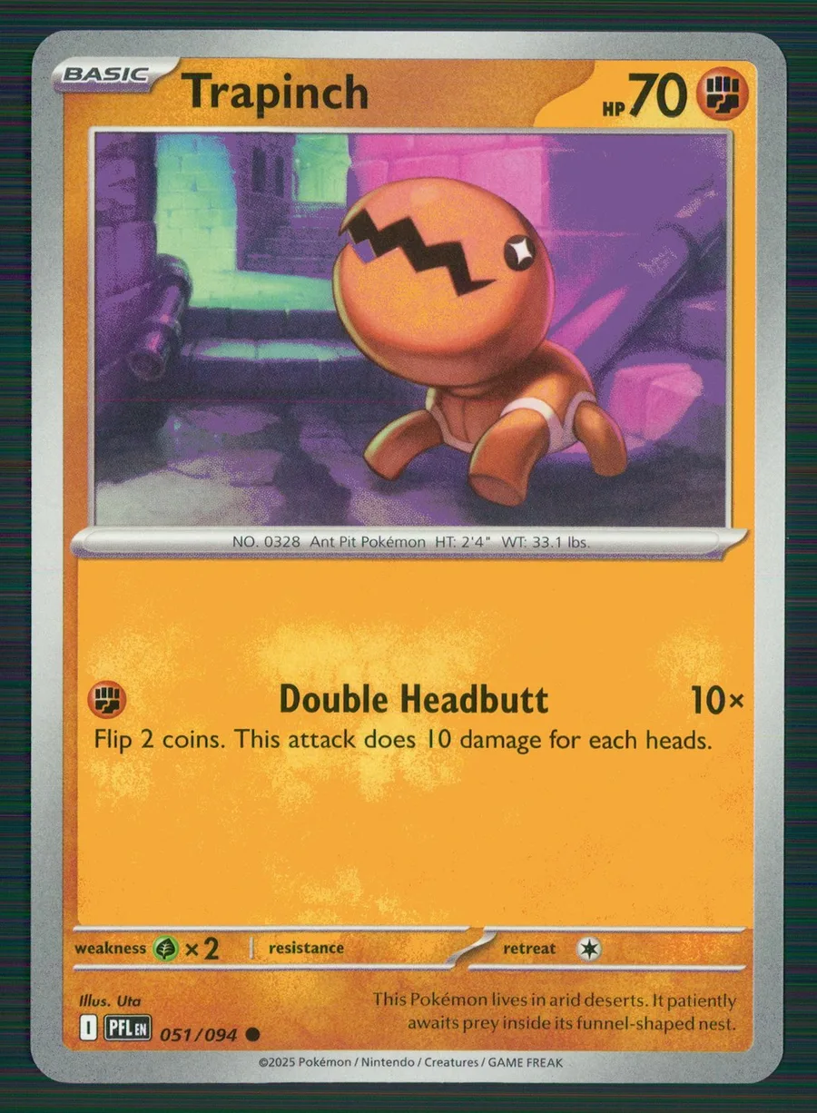 Trapinch Phantasmal Flames #51