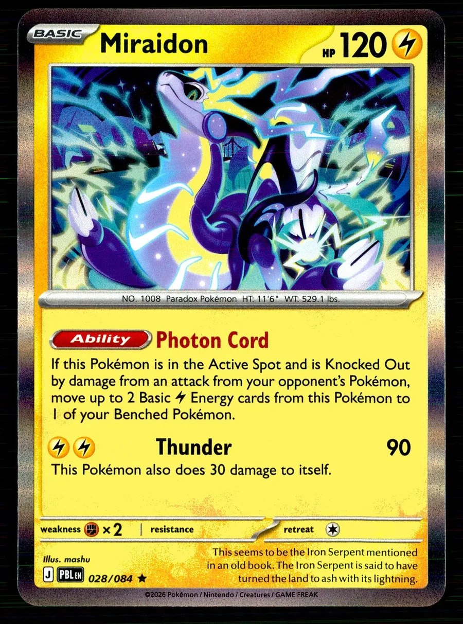 Miraidon Pitch Black #28