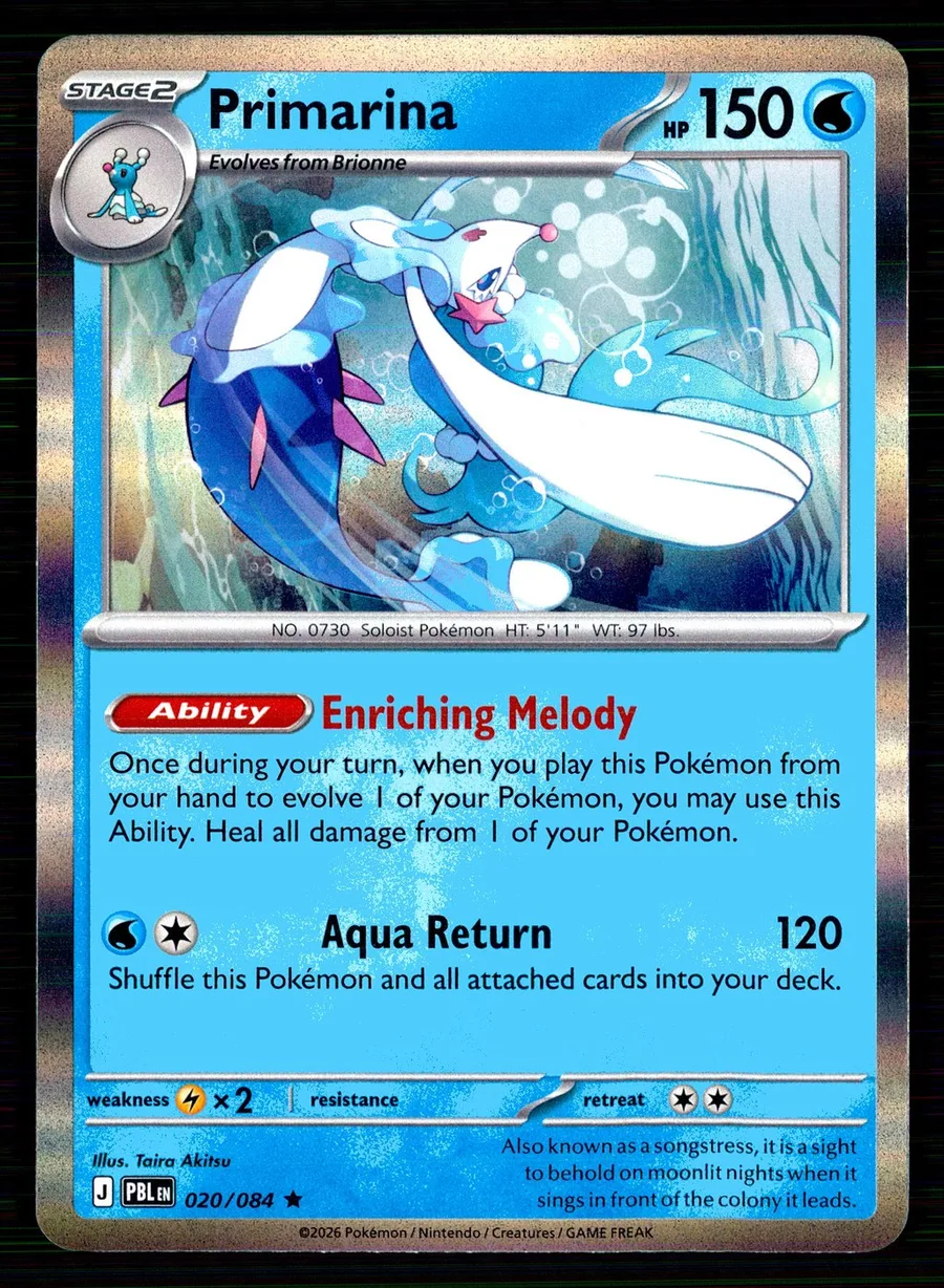 Primarina Pitch Black #20