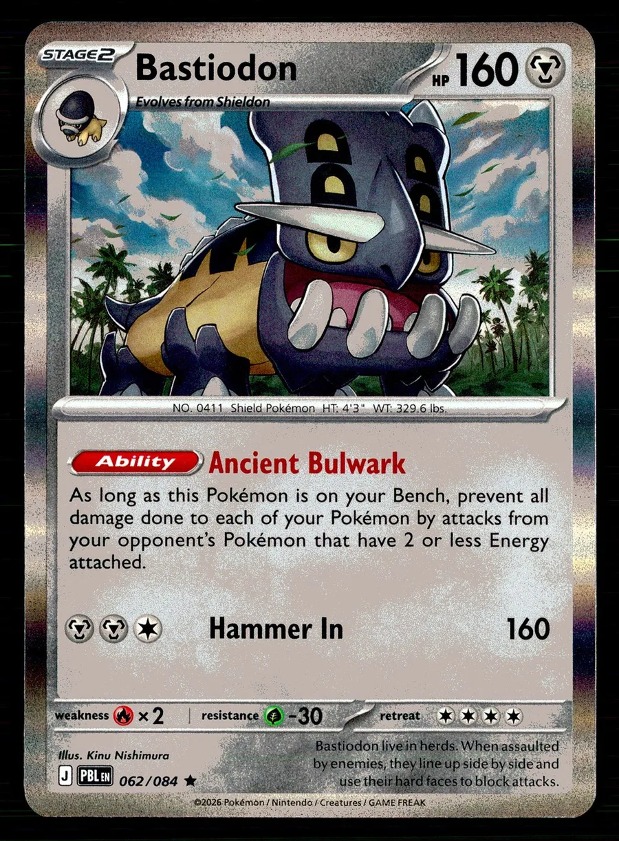 Bastiodon Pitch Black #62