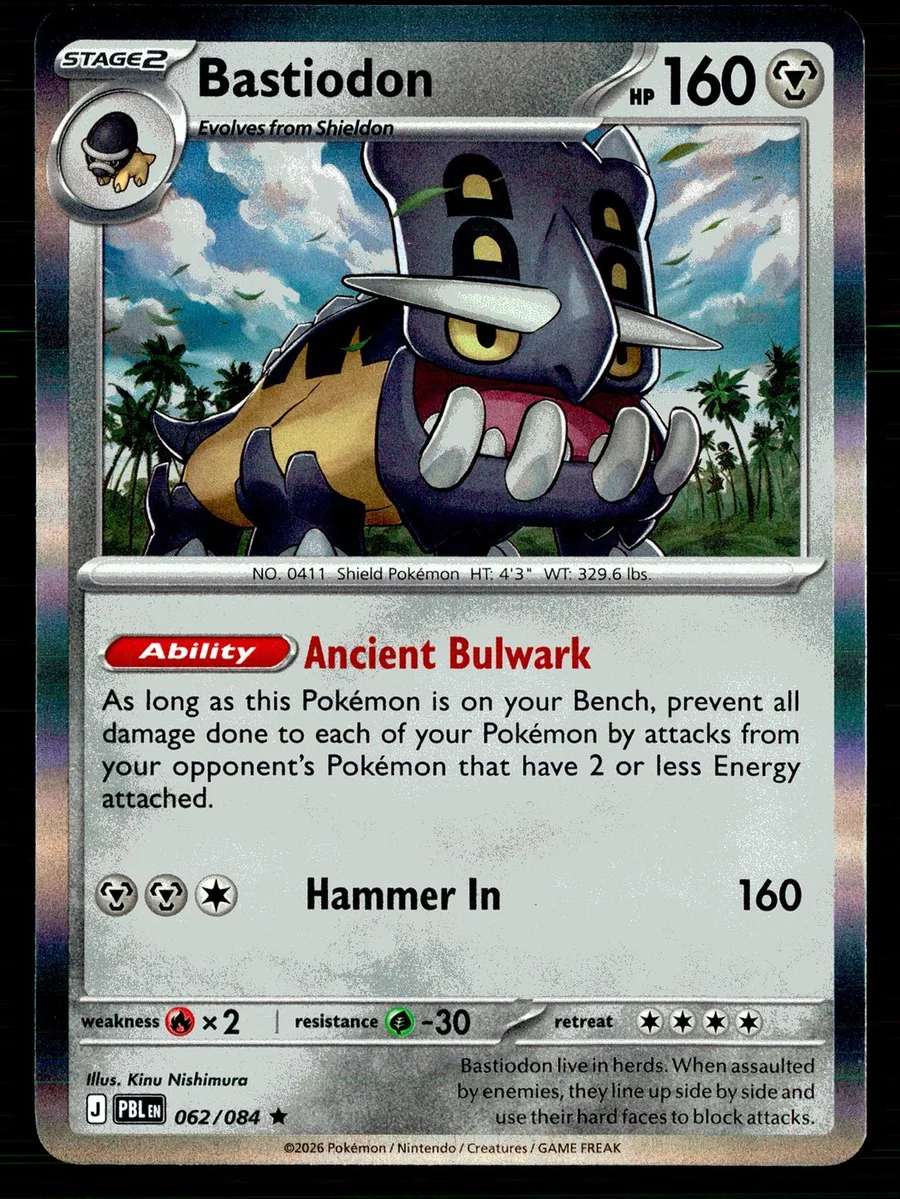 Bastiodon Pitch Black #62
