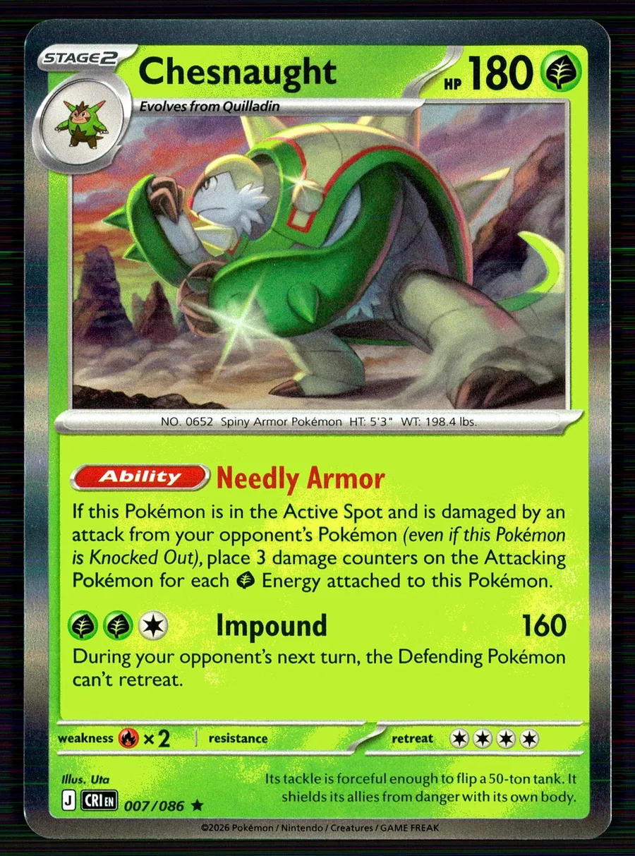 Chesnaught Chaos Rising #7