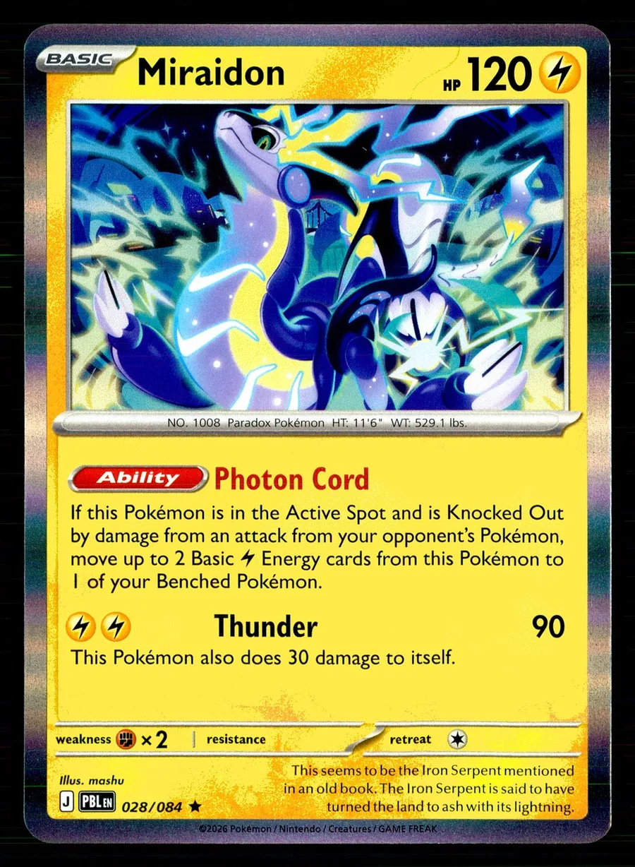 Miraidon Pitch Black #28