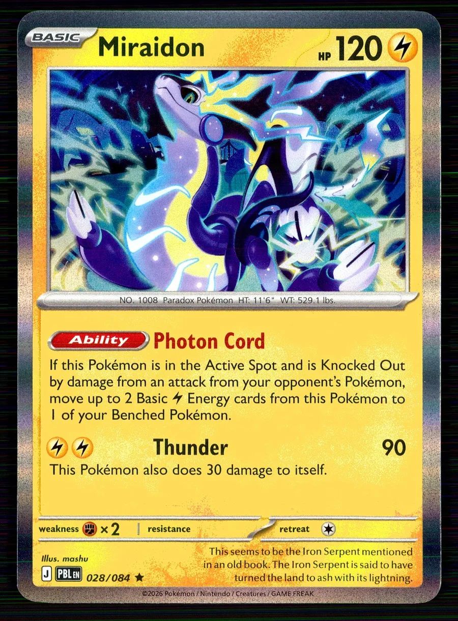 Miraidon Pitch Black #28