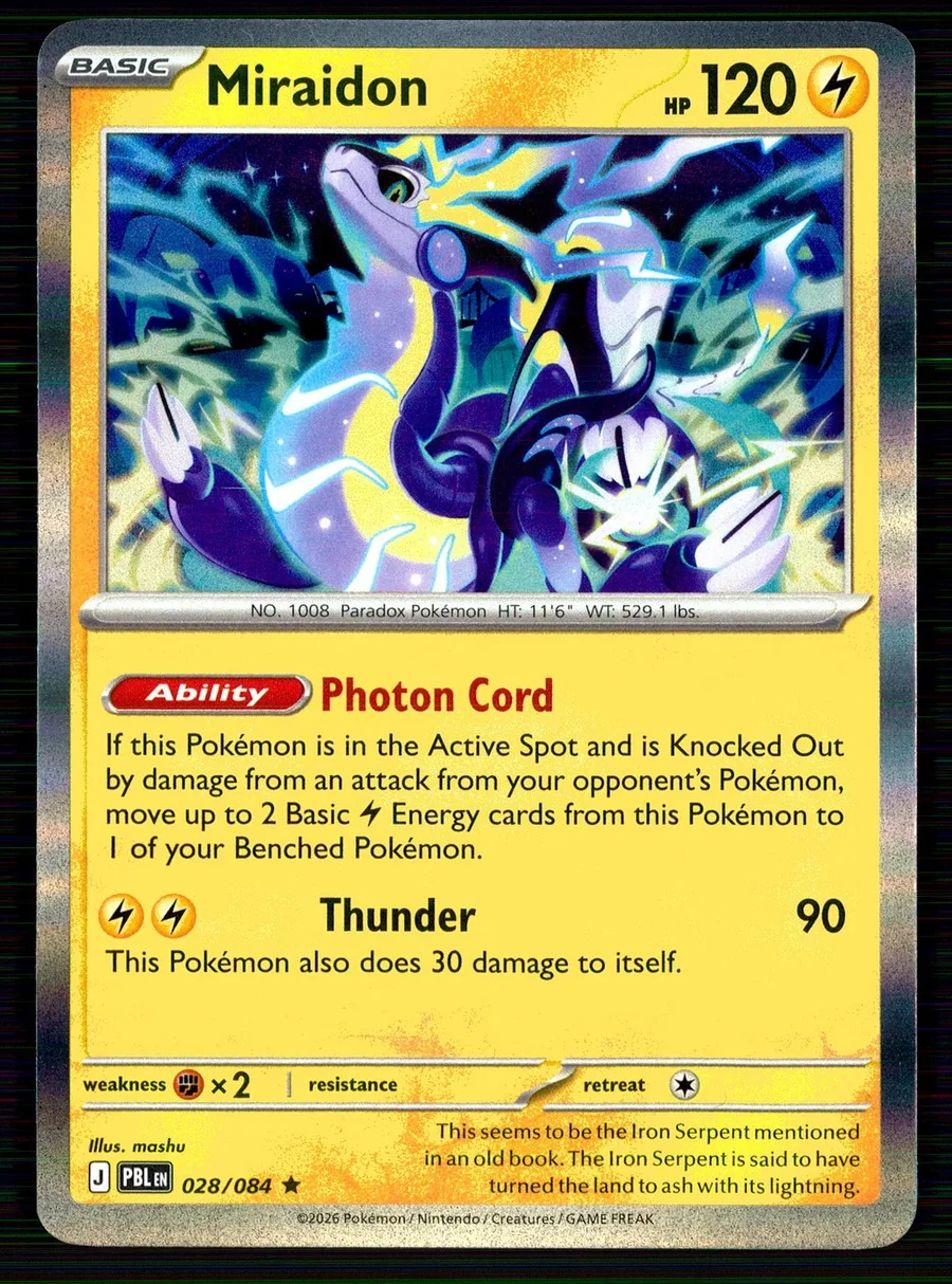 Miraidon Pitch Black #28