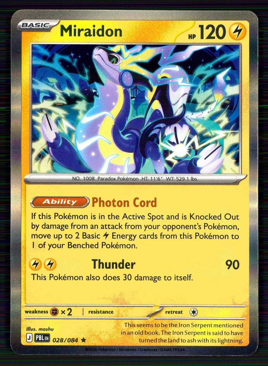 Miraidon Pitch Black #28