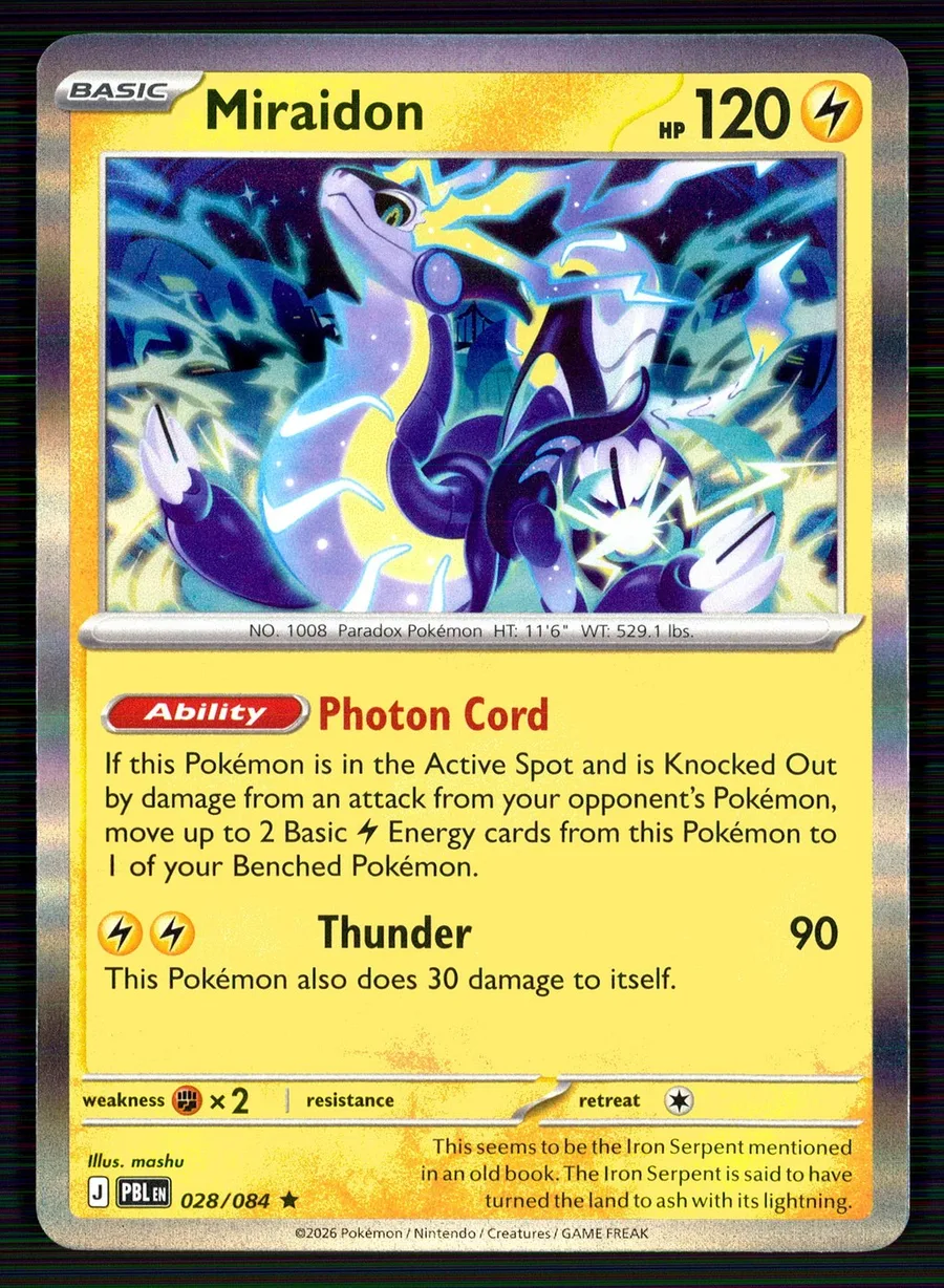 Miraidon Pitch Black #28