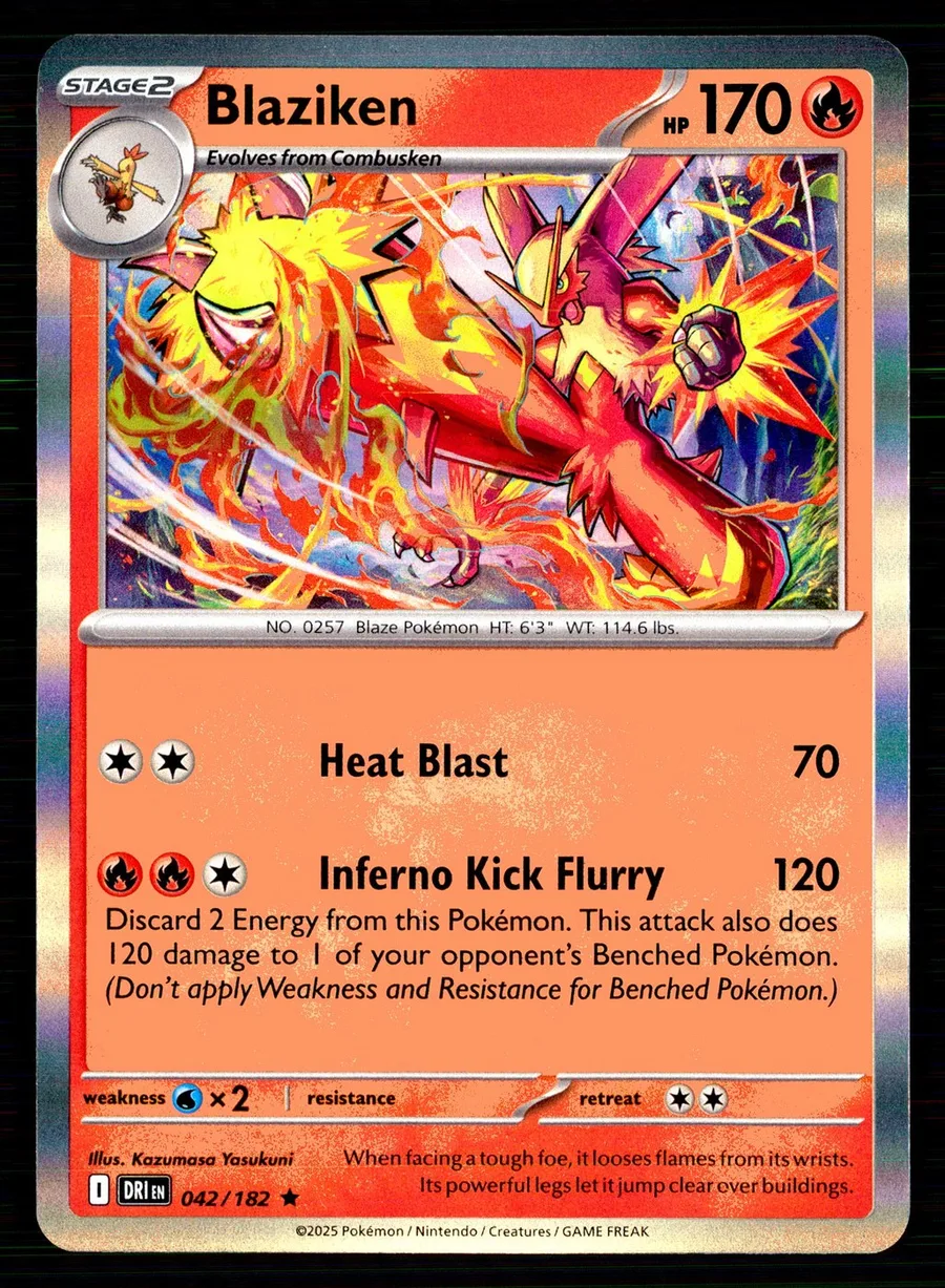 Blaziken Destined Rivals #42