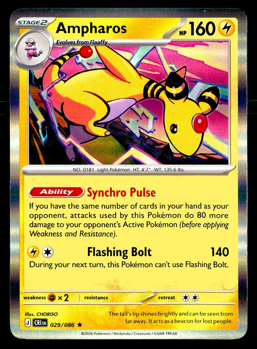 Ampharos Chaos Rising #29