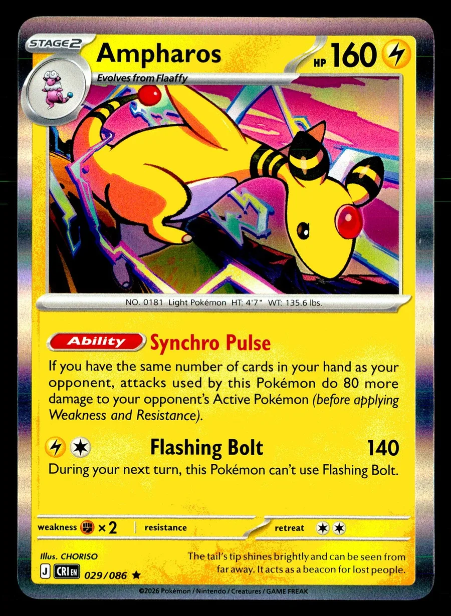 Ampharos Chaos Rising #29