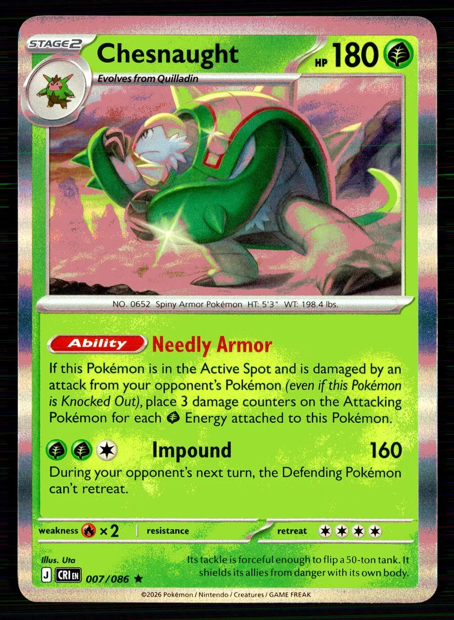 Chesnaught Chaos Rising #7
