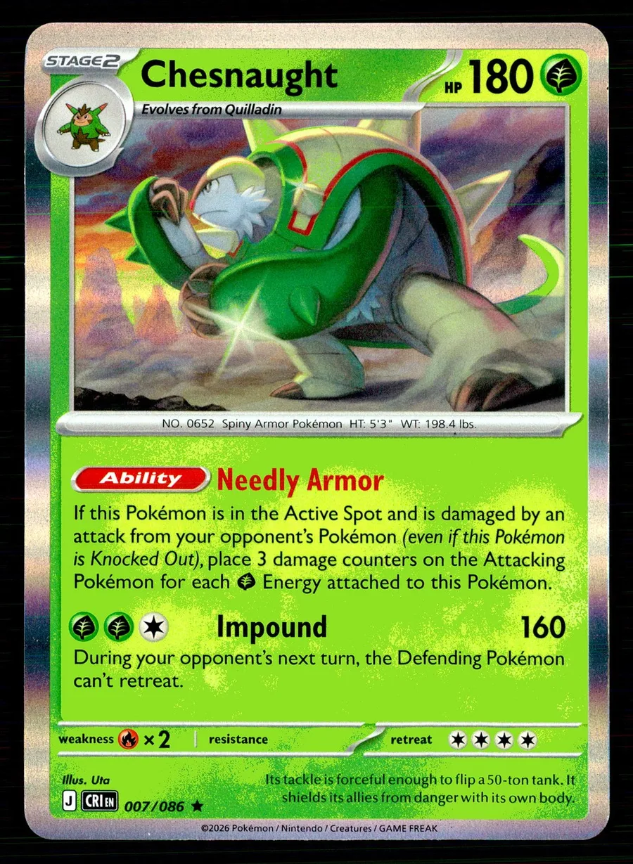 Chesnaught Chaos Rising #7