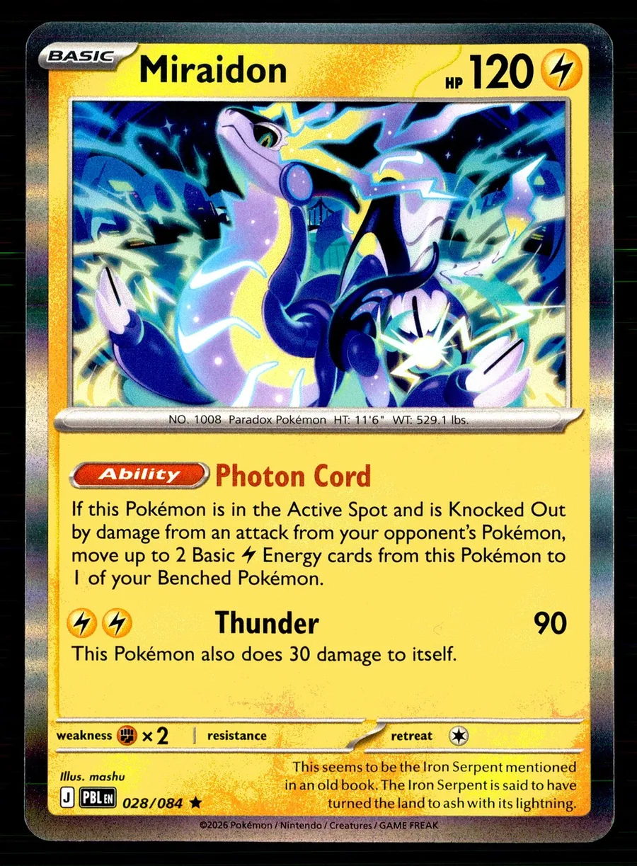 Miraidon Pitch Black #28