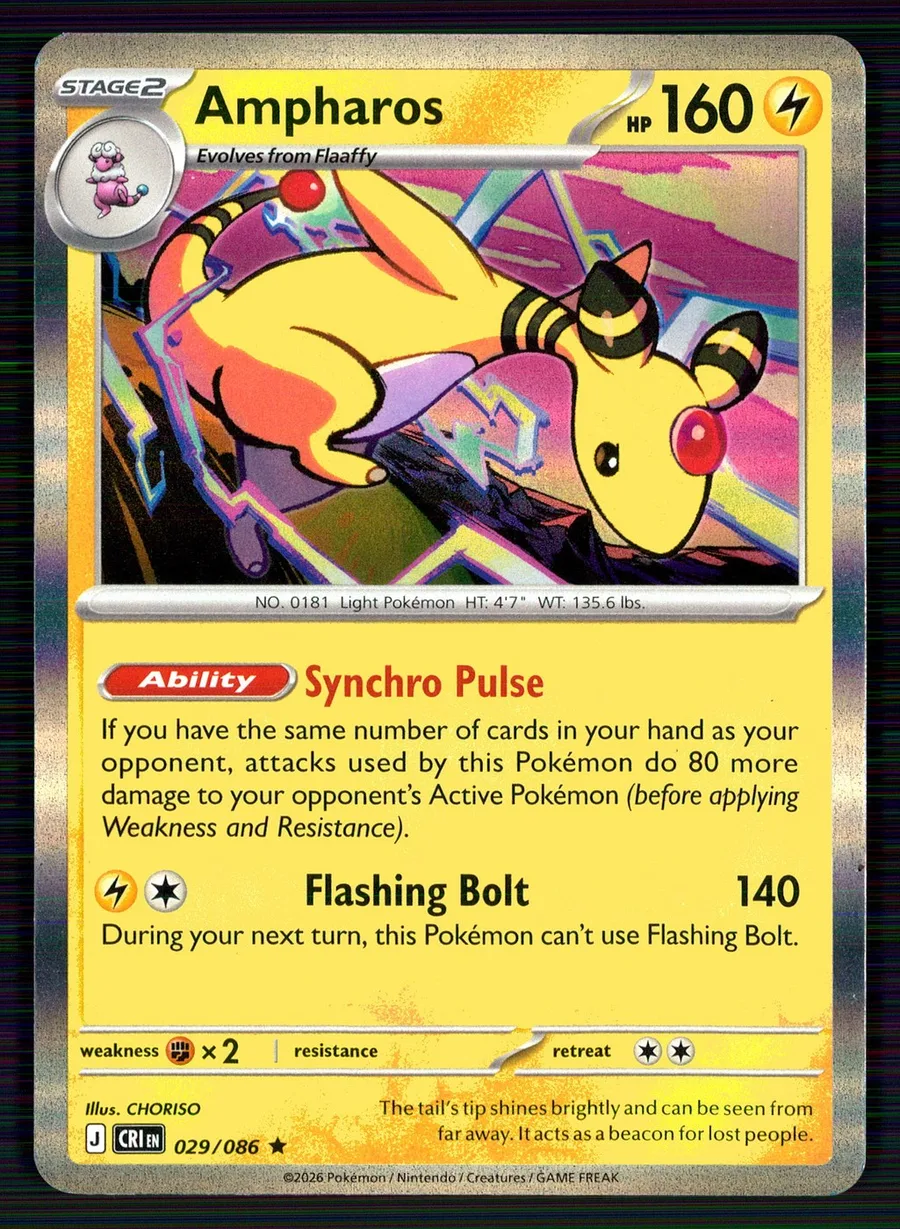 Ampharos Chaos Rising #29