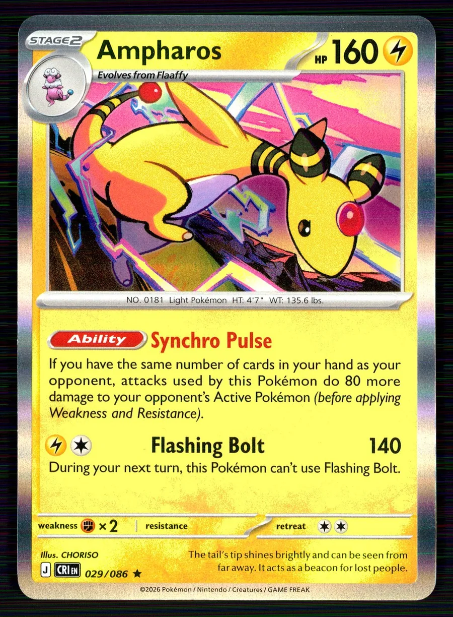 Ampharos Chaos Rising #29