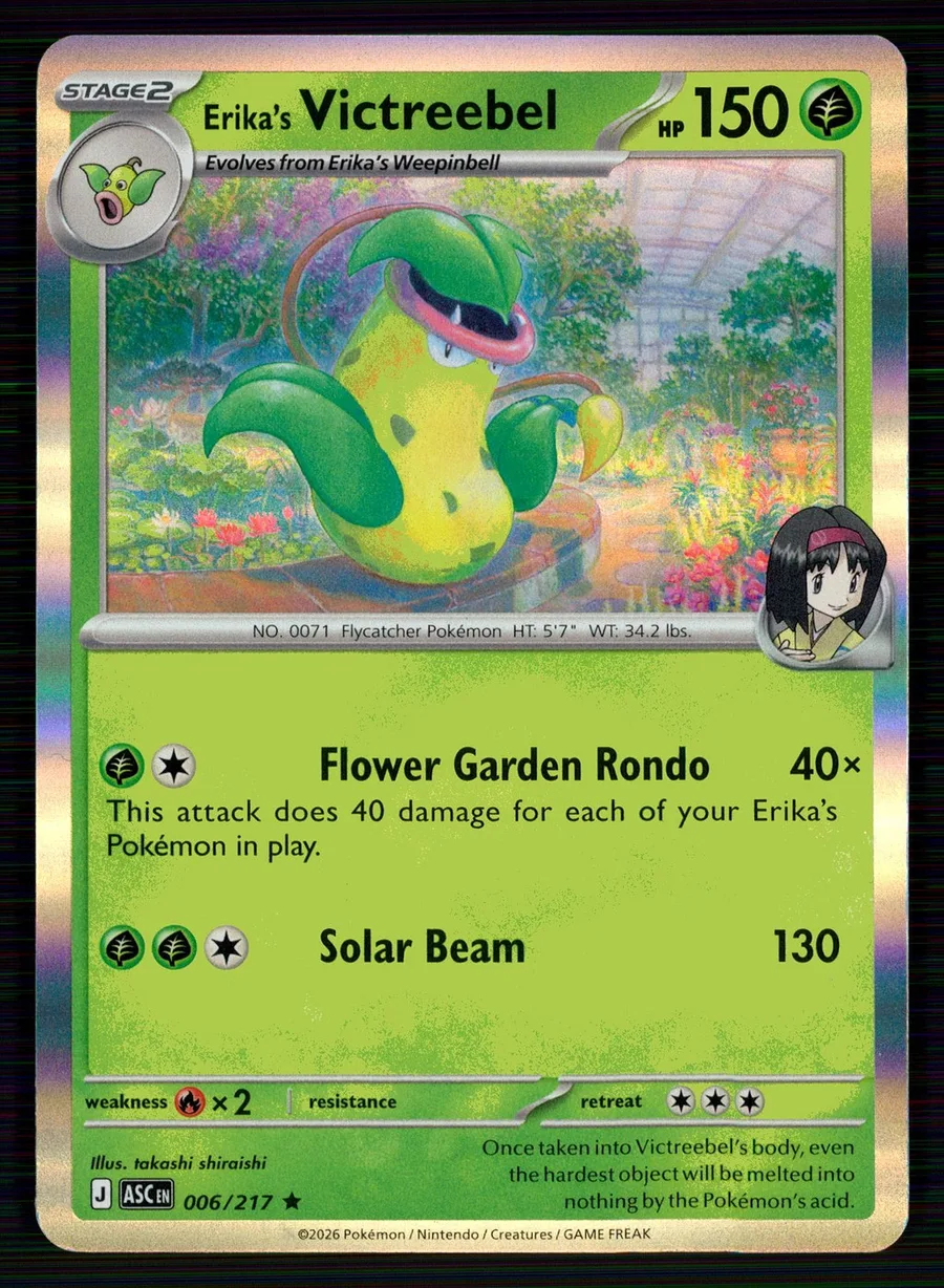 Erika's Victreebel Ascended Heroes #6