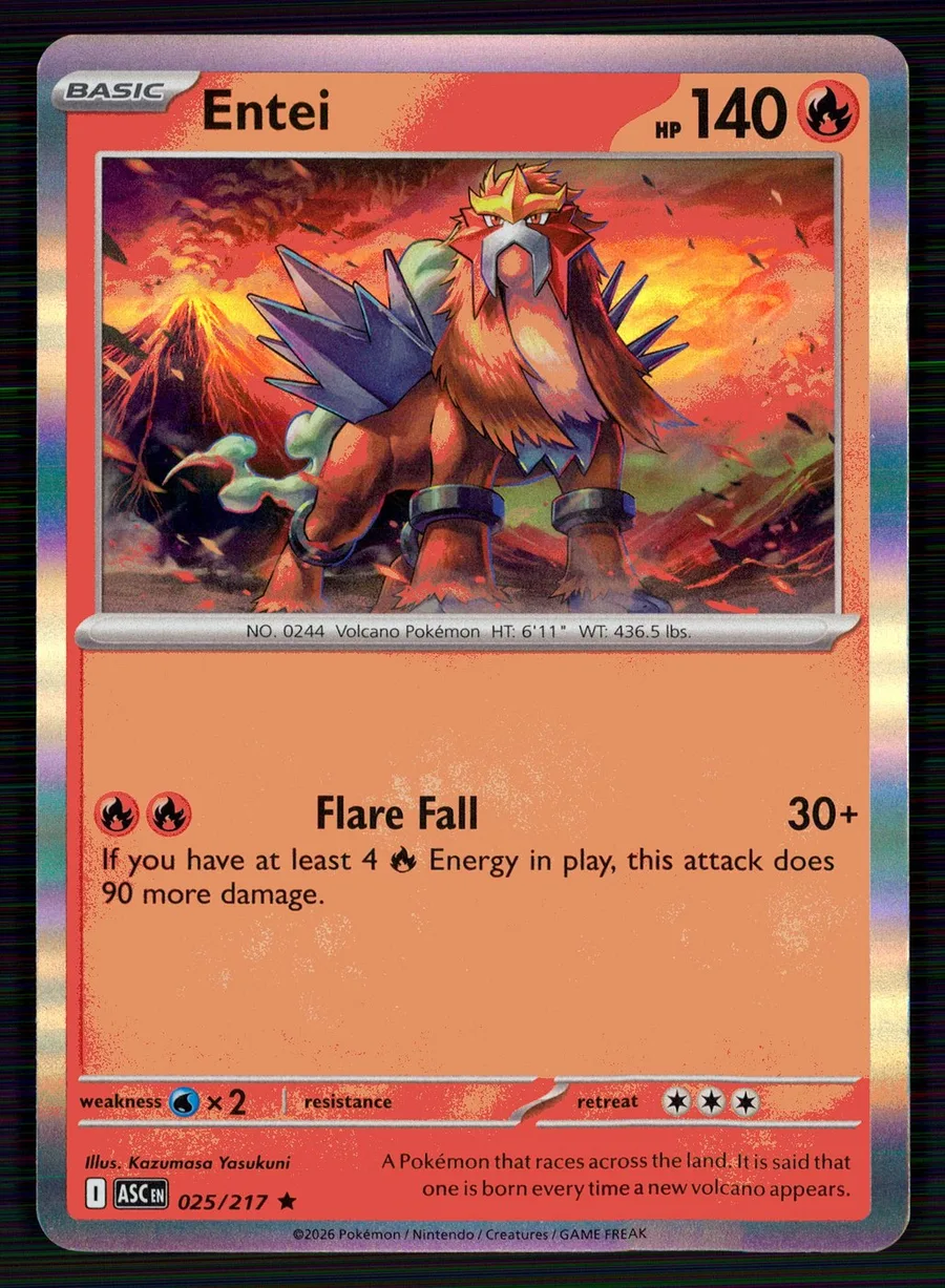 Entei Ascended Heroes #25