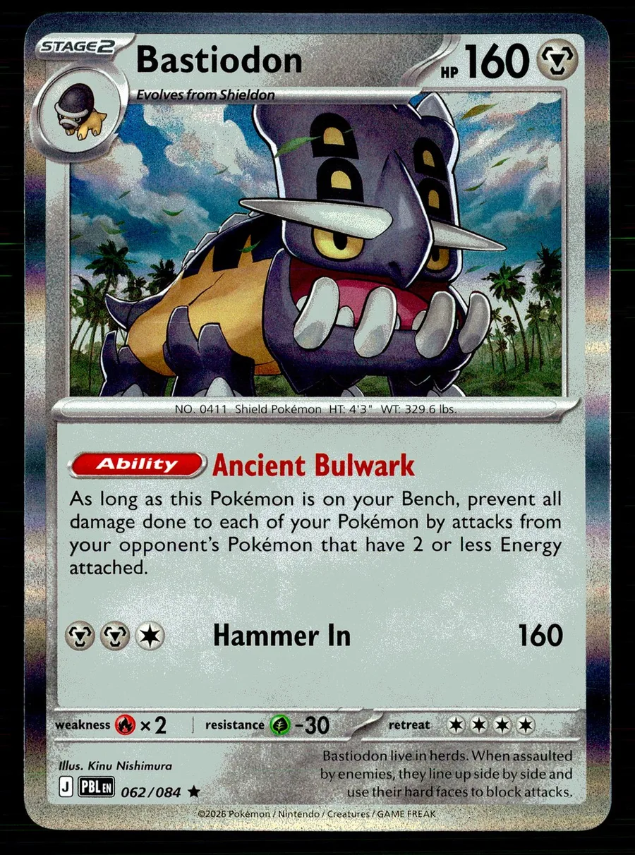 Bastiodon Pitch Black #62