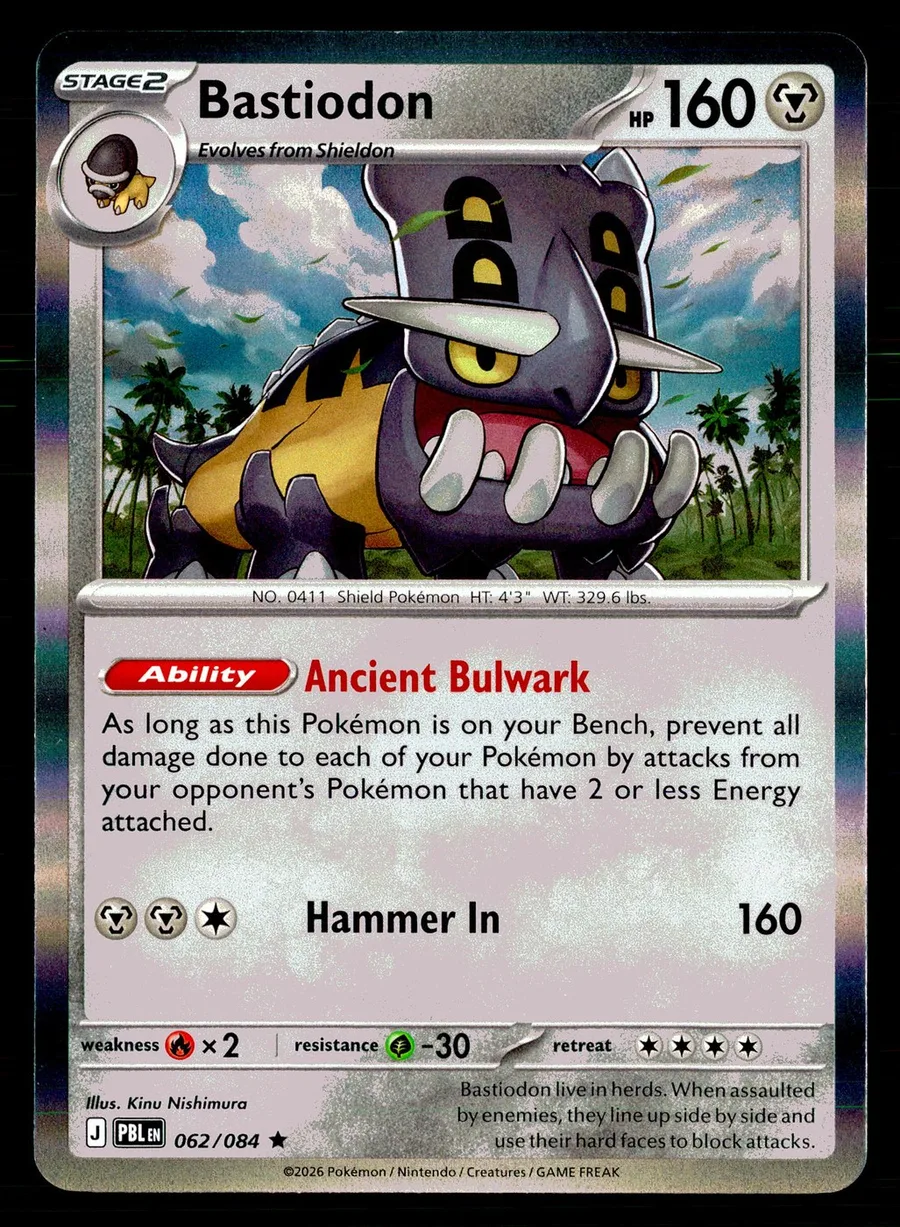 Bastiodon Pitch Black #62
