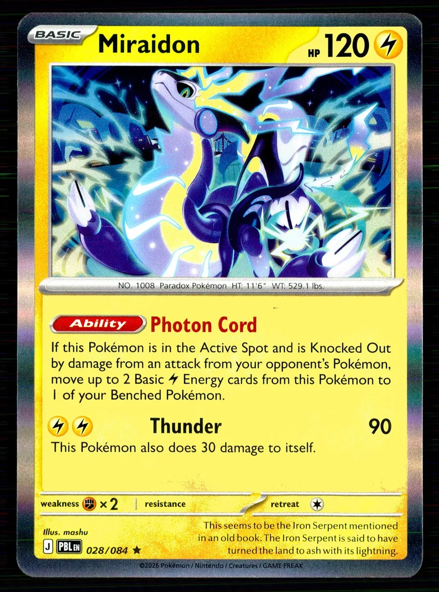 Miraidon Pitch Black #28