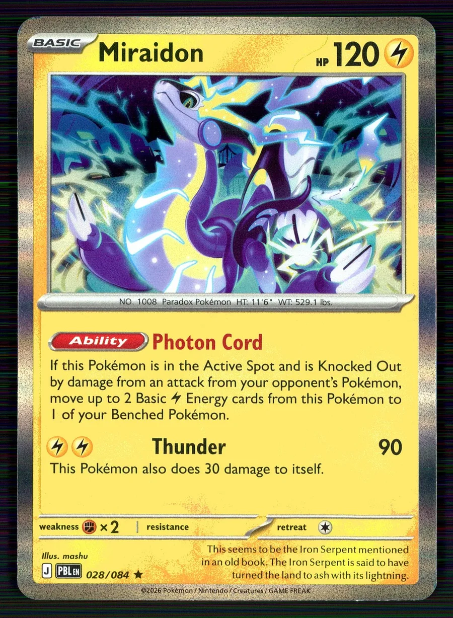 Miraidon Pitch Black #28
