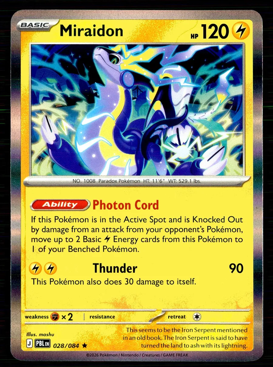 Miraidon Pitch Black #28