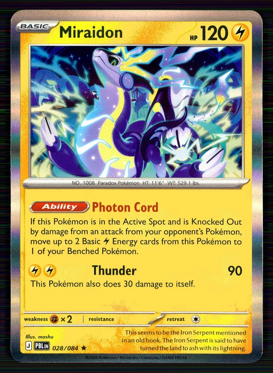Miraidon Pitch Black #28
