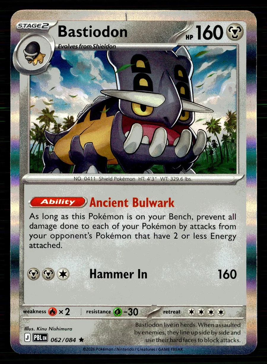 Bastiodon Pitch Black #62