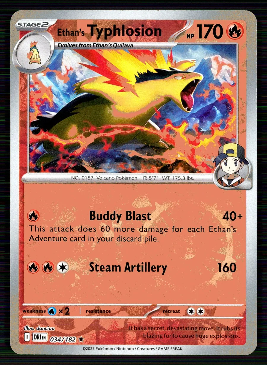 Ethan's Typhlosion Destined Rivals #34