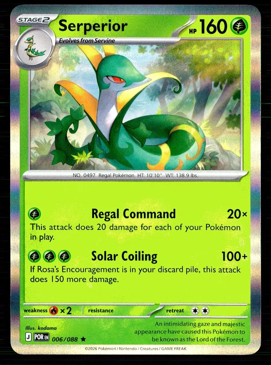 Serperior Perfect Order #6
