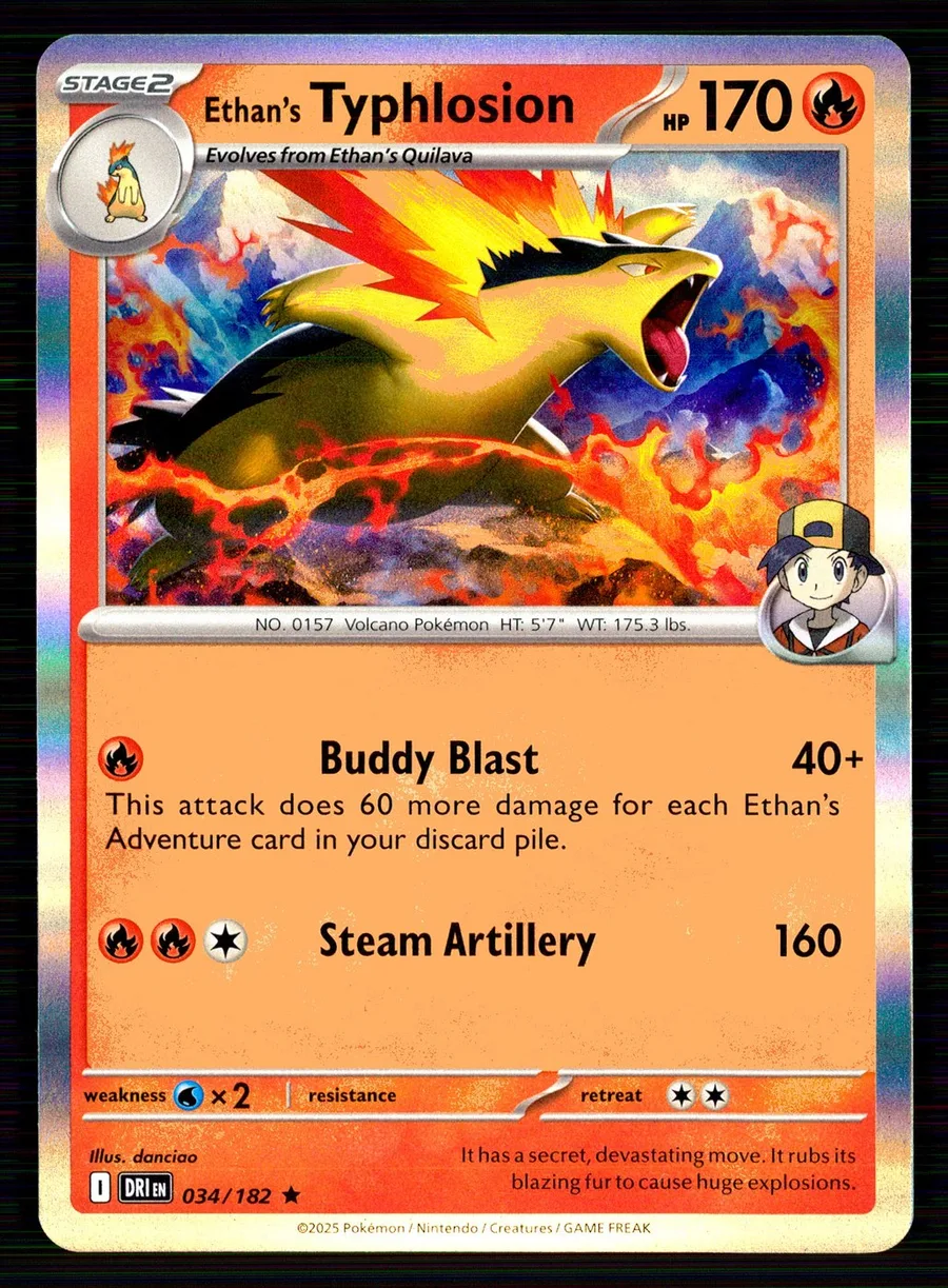Ethan's Typhlosion Destined Rivals #34