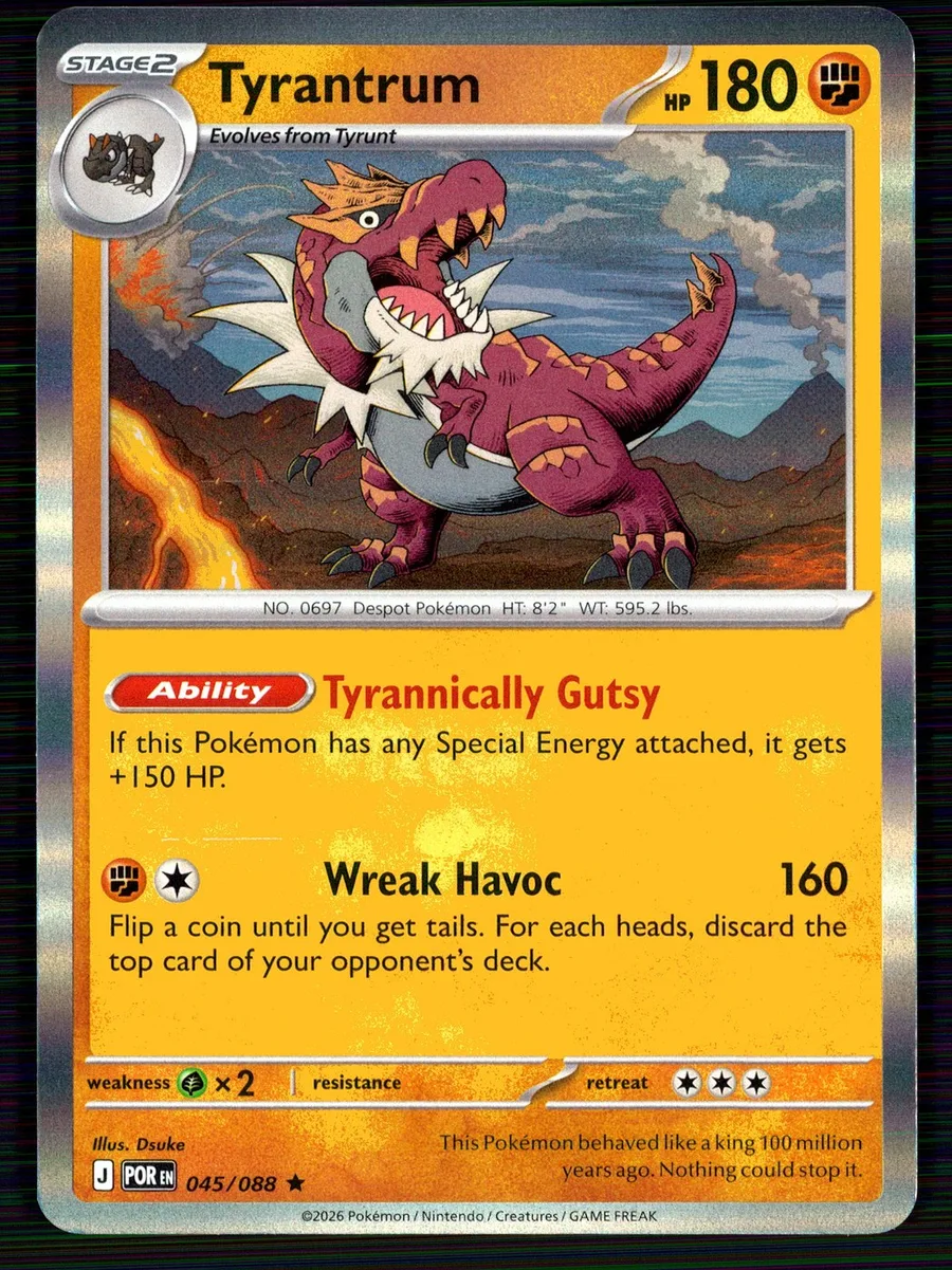 Tyrantrum Perfect Order #45